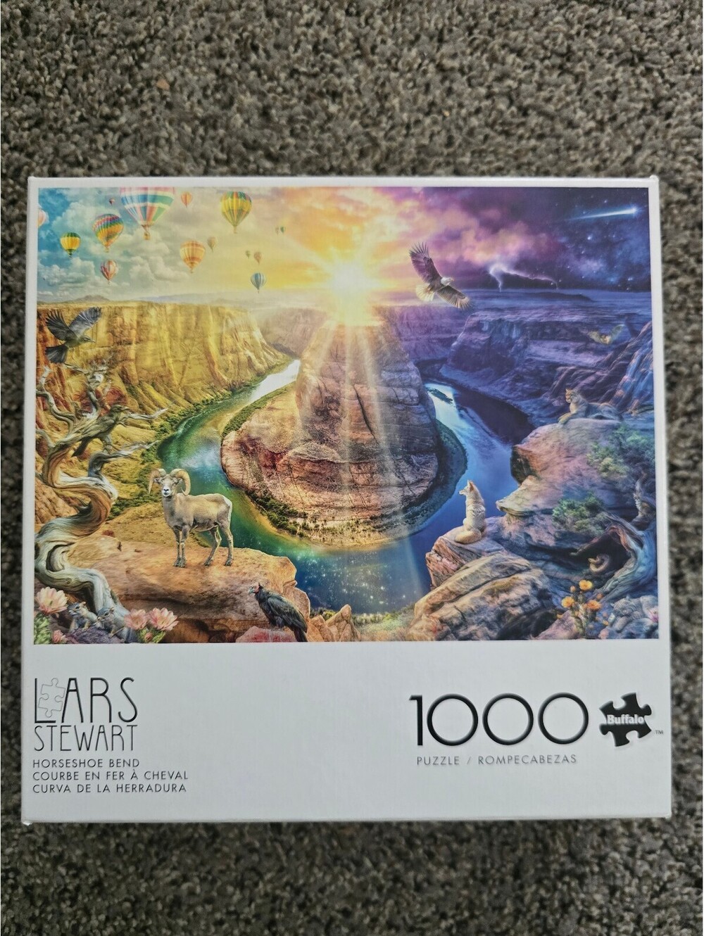 Lars Stewart Horseshoe Bend 1000 Piece Jigsaw Puzzle